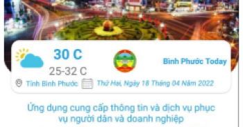 Hướng dẫn sử dụng ứng dụng công dân Bình Phước Today