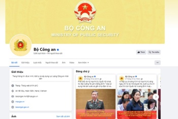 Bộ Công an chính thức cung cấp thông tin trên Facebook