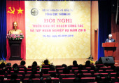 Hội nghị triển khai kế hoạch công tác và tập huấn nghiệp vụ năm 2019 của Tổng cục Thống kê