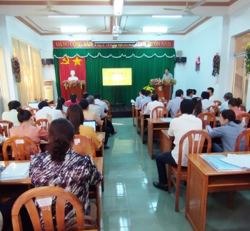 Hội nghị tập huấn nghiệp vụ điều tra biến động dân số và KHHGĐ  thời điểm 1/4/2023