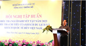 Bế mạc Hội nghị tập huấn điều tra người khuyết tật năm 2023 và điều tra chi tiêu của khách du lịch, khách quốc tế đến Việt Nam