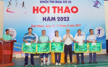 Hội thao Khối thi đua số 12 năm 2023