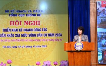 Ngành Thống kê tổ chức Hội nghị triển khai kế hoạch công tác và tập huấn khảo sát mức sống dân cư năm 2024