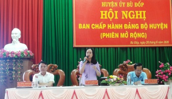 Bù Đốp tổ chức hội nghị Ban Chấp hành Đảng bộ huyện mở rộng