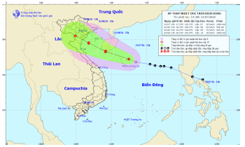 Áp thấp nhiệt đới trên Biển Đông