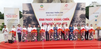 Khai mạc triển lãm “Bình Phước kháng chiến, kiến quốc 1954-1975”