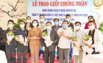 Thêm 33 chuyên gia nước ngoài hoàn thành cách ly Covid-19