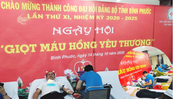 Ngày hội “Giọt máu hồng yêu thương” năm 2020