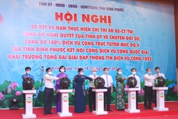 Sơ kết 5 năm thực hiện Chỉ thị 05, công bố Nghị quyết của Tỉnh ủy về chuyển đổi số