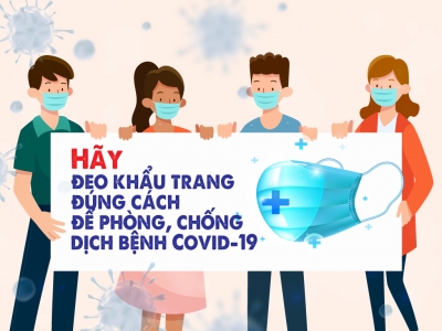 Infographic: Thông điệp phòng chống dịch Covid-19