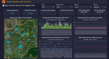 Thi tốt nghiệp THPT 2021: Dự thi môn Ngữ văn có 10.243, môn Toán 10.252 thí sinh