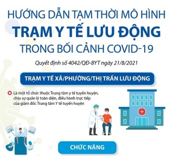 Trạm y tế lưu động - Đưa y tế đến gần dân nhất