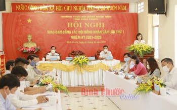 Bình Phước giao ban công tác HĐND lần 1, nhiệm kỳ 2021-2026