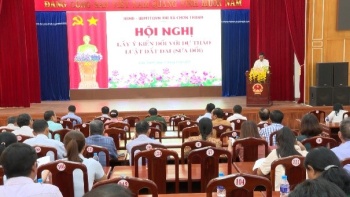 Chơn Thành tổ chức lấy ý kiến đối với dự thảo Luật đất đai (sửa đổi)