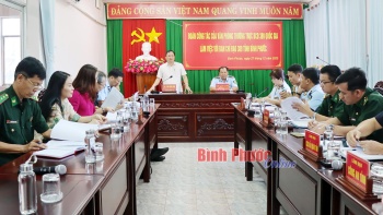 Văn phòng thường trực Ban Chỉ đạo 389 quốc gia làm việc tại Bình Phước