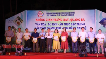 Khai mạc không gian trưng bày, quảng bá văn hóa - du lịch - ẩm thực đặc trưng khu vực Đông Nam Bộ, Tây Nguyên