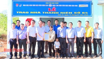 “Kết nối biên cương” và bàn giao nhà thanh niên tại Bù Gia Mập