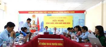 Sở Thông tin và Truyền thông tổ chức hội nghị công chức, viên chức năm 2024