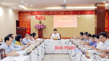 Ban Chỉ đạo phòng chống tham nhũng, tiêu cực tỉnh họp phiên thứ 7