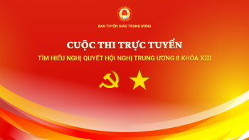 Cuộc thi trực tuyến tìm hiểu Nghị quyết Hội nghị Trung ương 8 khóa XIII