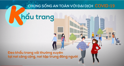 Chung sống an toàn với đại dịch COVID-19: Thông điệp 5K