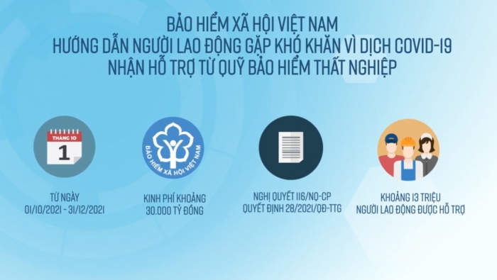 Hướng dẫn người lao động nhận hỗ trợ từ Quỹ bảo hiểm thất nghiệp