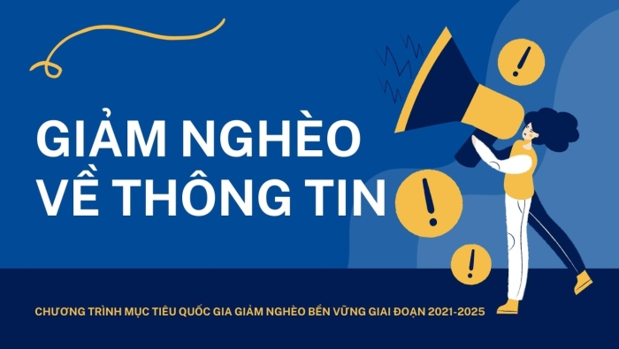 Thực hiện tiểu dự án về giảm nghèo thông tin