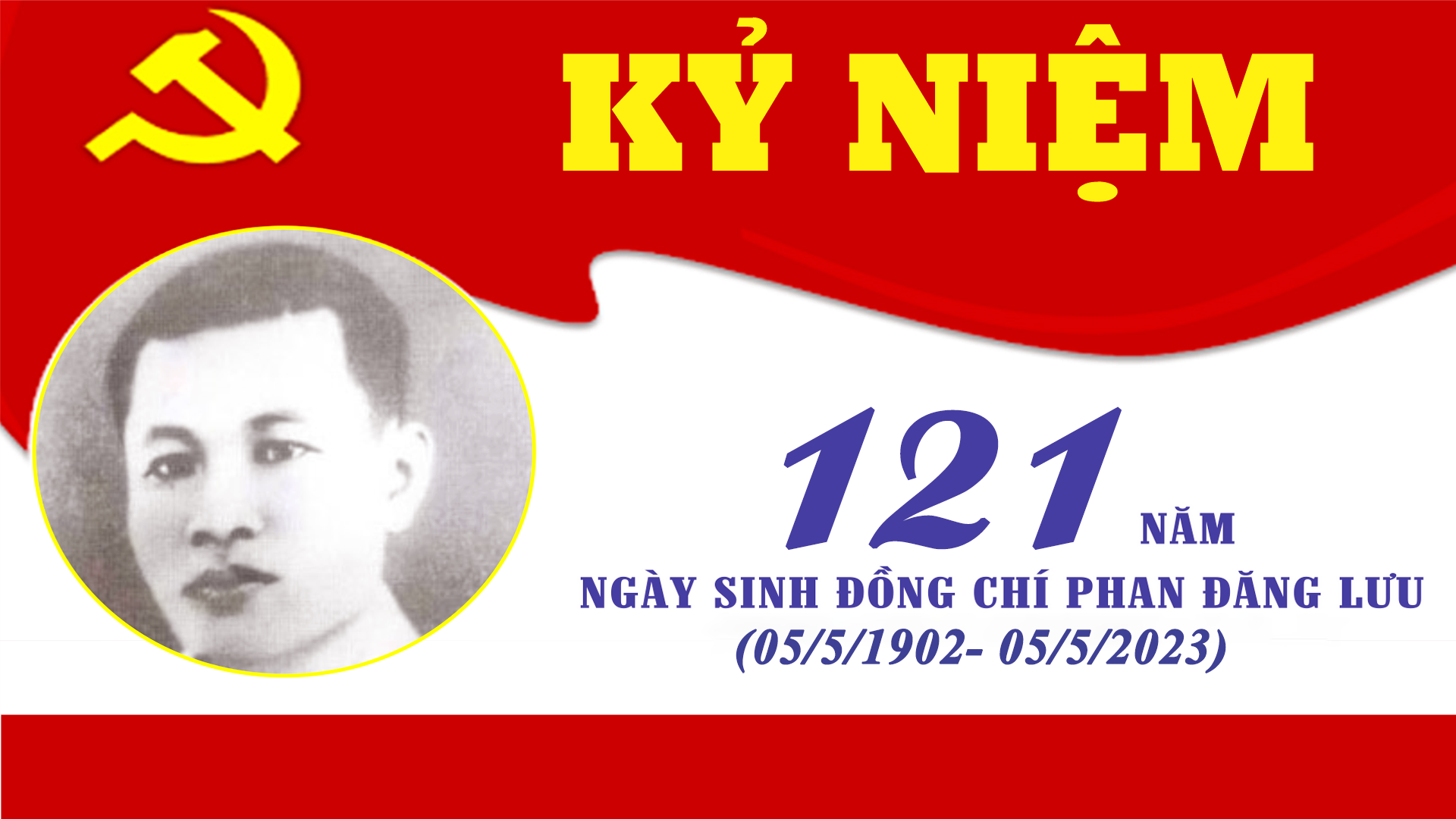 121 nam ngay sinh Phan Dang Luu